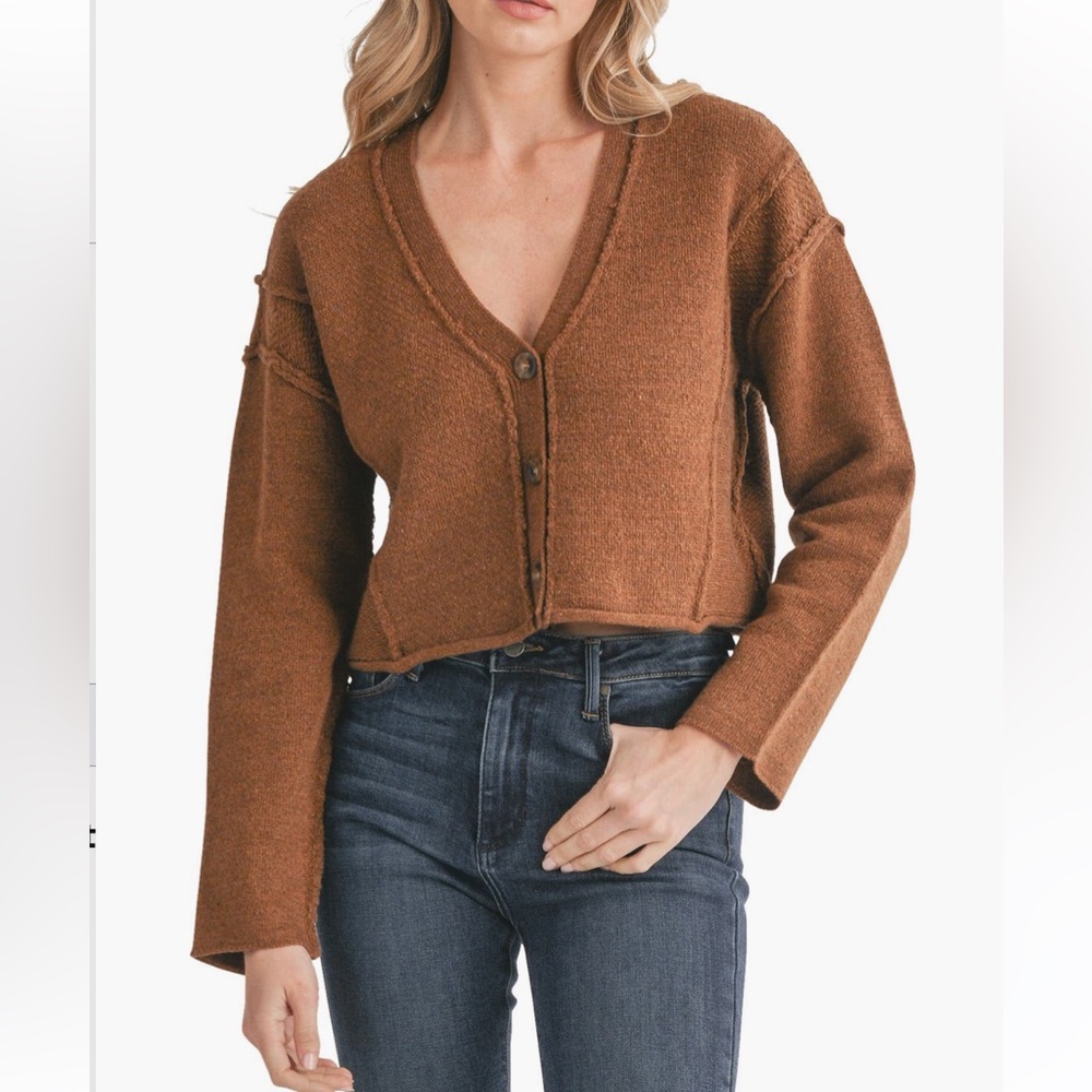 Lush Button Cardigan